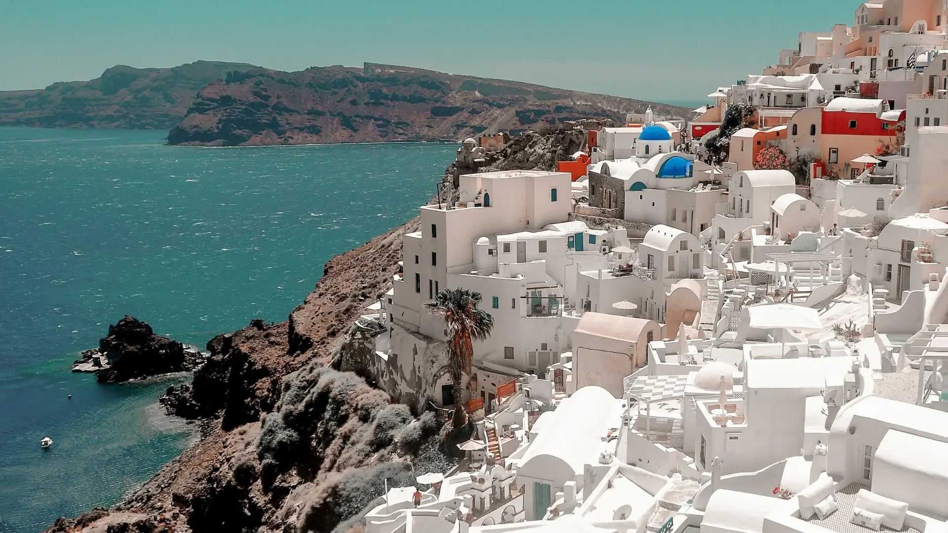 Santorini island